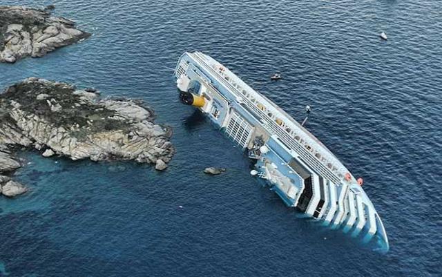 The Costa Concordia's Bizarre Wreck