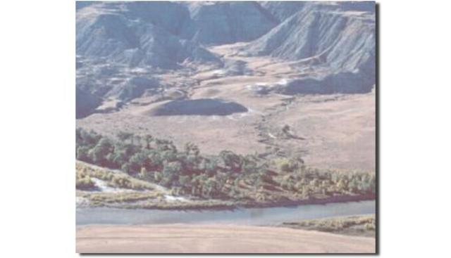 An incident where someone from the expedition killed a person from a native tribe.