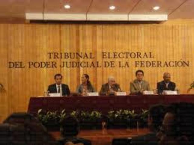 (1996) Integración del Tribunal Electoral al Poder Judicial de la Federación