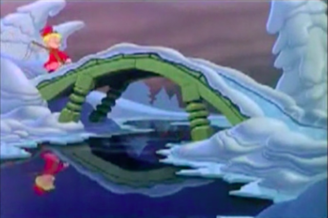 Peter sneaked out to the forest.