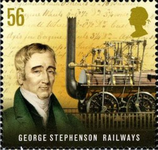 GEORGE STEPHENSON AND THE STEAM LOCOMOTIVE