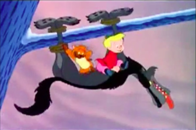 But Peter and his friends had already caught the wolf.