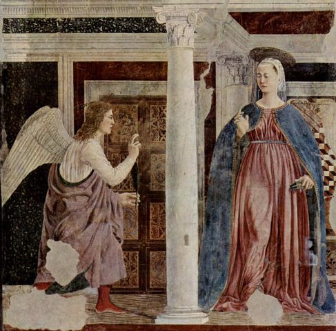 Frescos St.Francesco - Arezzo