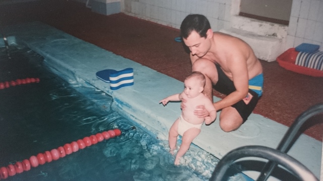Aprendiendo a nadar