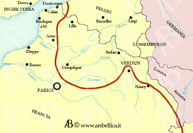 Inizio battaglia di Verdun