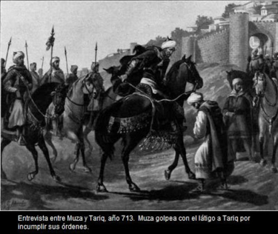 CAIDA DEL REINO VISIGODO