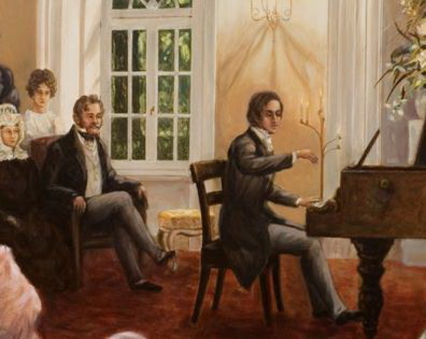 Первый концерт в Париже.