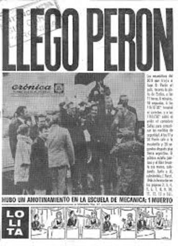 Vuelta de perón