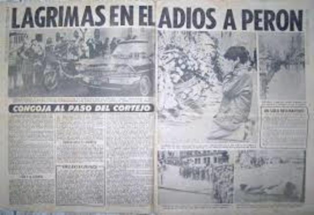 Muerte de Perón