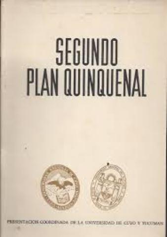 2° Plan Quinquenal