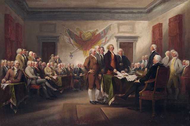 Signing of the Declaration of Independence