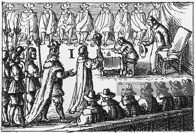 Charles and His Troops