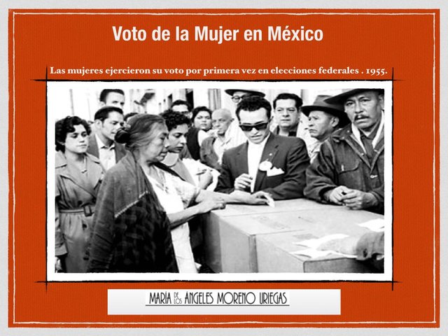 Primeras elecciones en las que votan mujeres para diputados federales.
