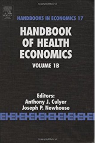 HANDBOOK OF HEALTH ECONOMICS