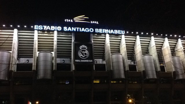 Santiago Bernabéu is signed to Madrid.