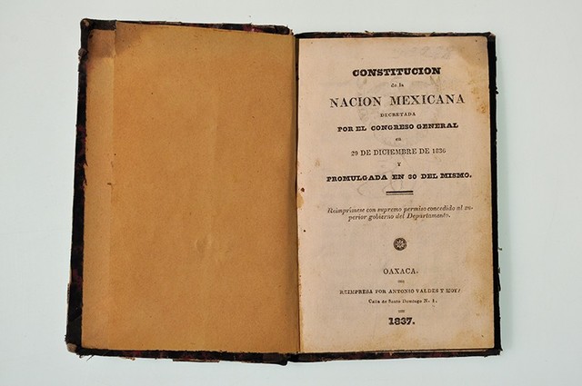Constitución las siete Leyes de 1836