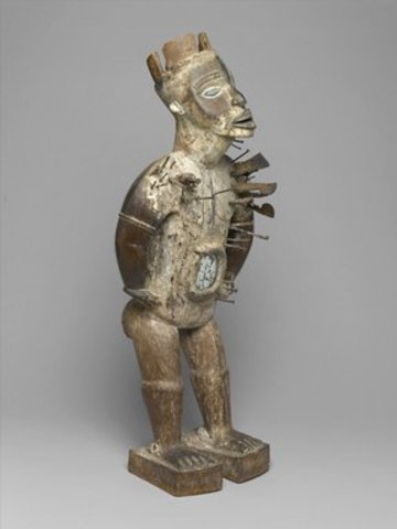Brooklyn Museum | Power Figure (Nkisi Nkondo)