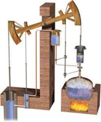 Motor de Vapor por Thomas Newcomen