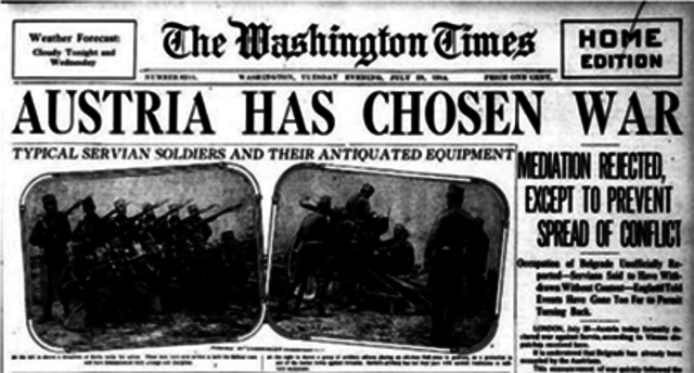 Austria-Hungary Declared War