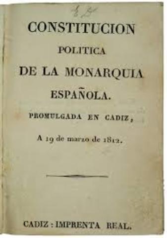 Constitución Política de la Monarquía Española