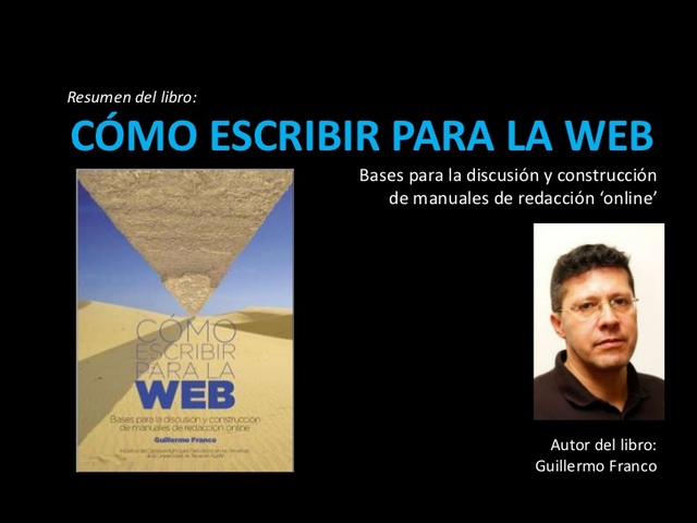 ¿Cómo escribir para la WEB?