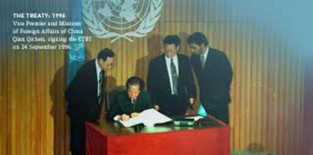 Nuclear Test Ban Treaty