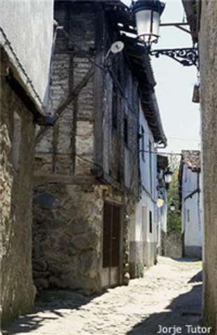Restauración del barrio judío de Hervás.