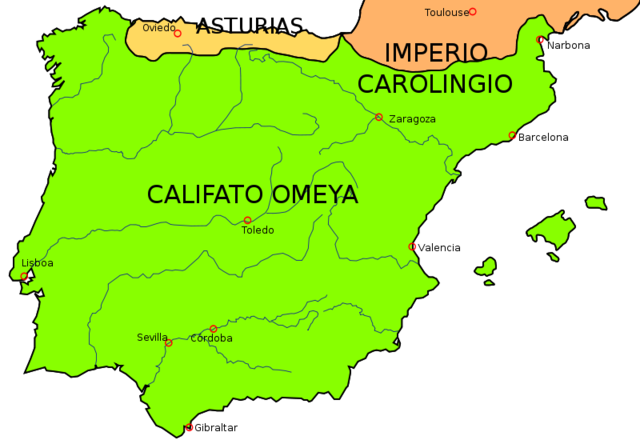 CALIFATO OMEYA Y REINOS CRISTIANOS