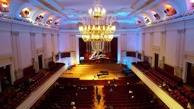 Международный конкурс пианистов в Варшаве.