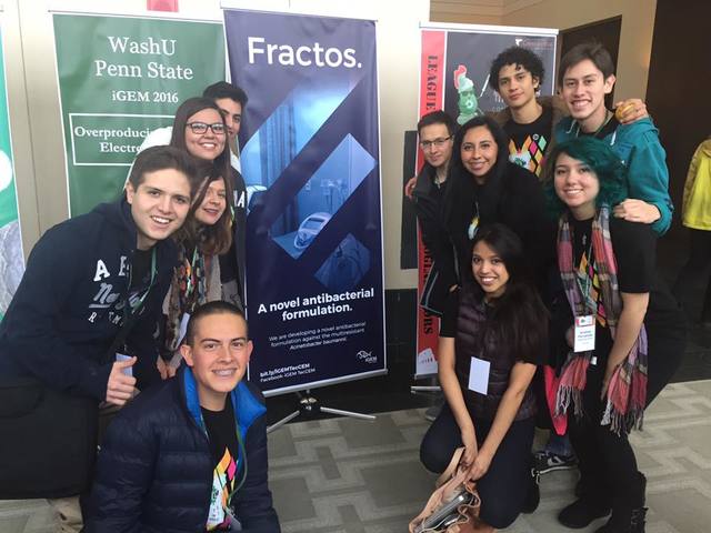 Presentación de proyecto en Boston para la competencia iGEM