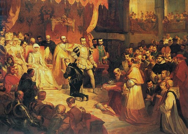 Abdicación de Carlos I