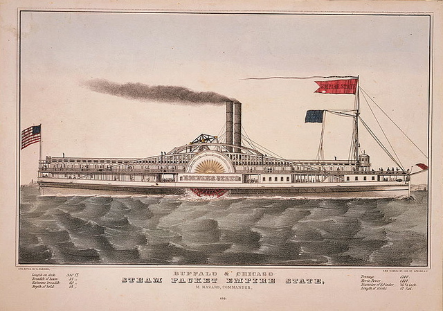 Steam Vessel and the Great Lakes