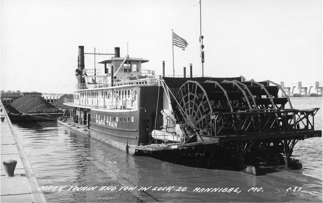 Steam Boat Arrives at Fort Snelling
