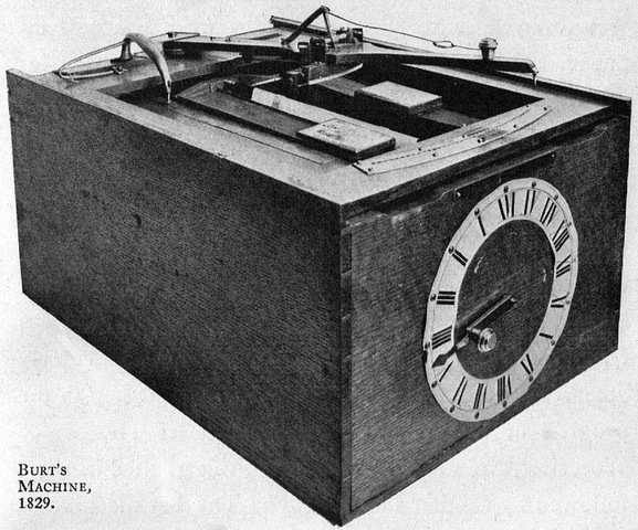 Typographer Patented