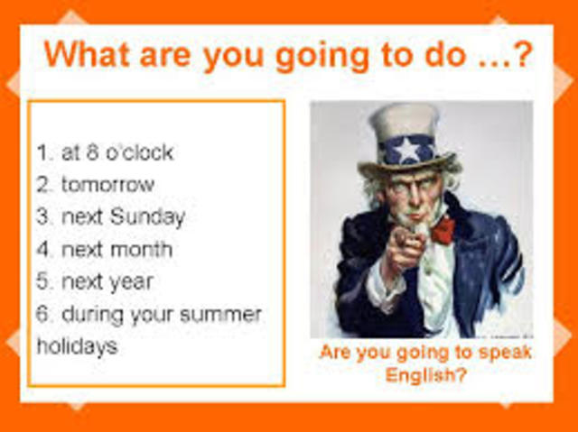 It is also used to talk about intentions or plans to do something: