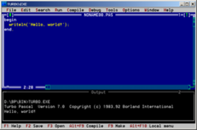 Turbo Pascal