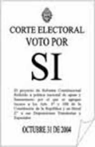 REFORMA CONSTITUCIONAL Art. 47 AGUA.