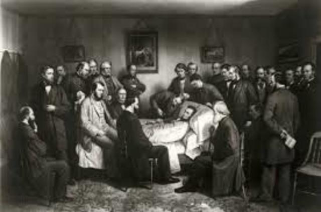 Abraham Lincoln Dies