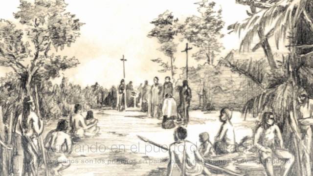 LLEGADA DE LOS FRANCISCANOS A LA NVA. ESPAÑA