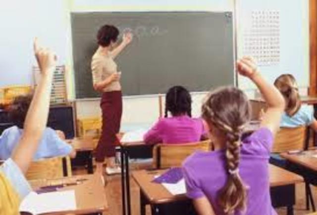 mi primera vez en primaria