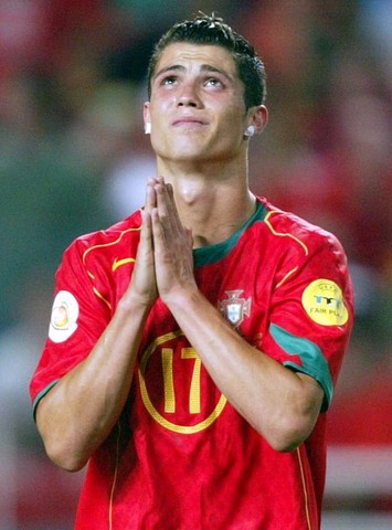 Primer gol con Portugal