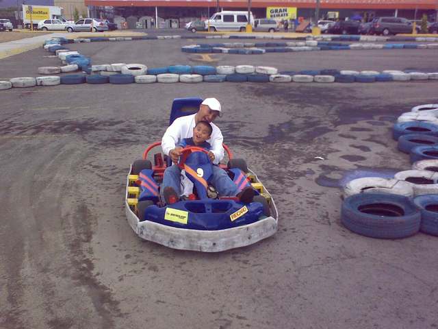 I BECOME A GO-CAR RIDER