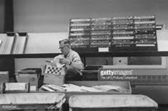 Postal Deliveries Begin