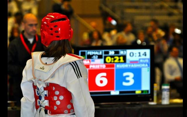 Challenges can only be taken straight forward.