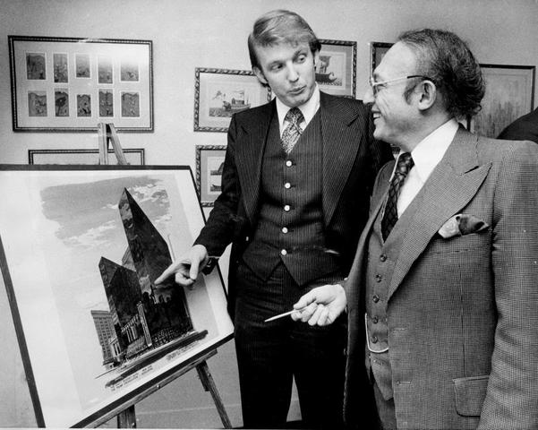 Trump built one of the famous buildings