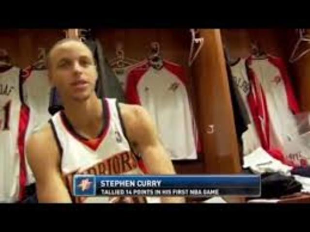 Stephen Curry's NBA Debut