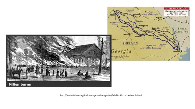 Shermin's March to the sea