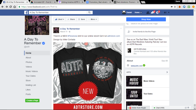 Paranoia merchandise.