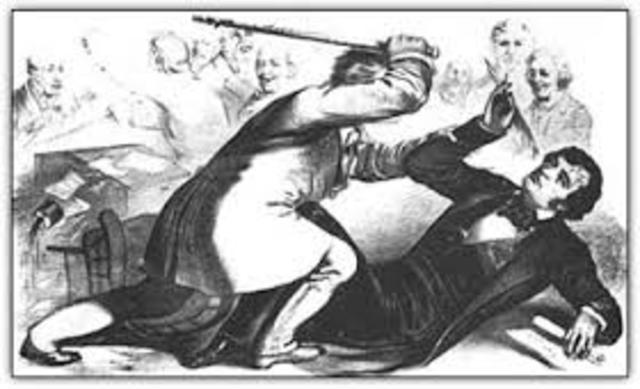 Charles Sumner and Preston Brooks incident