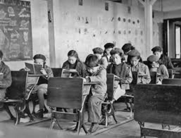 Church's influence on education (New France)